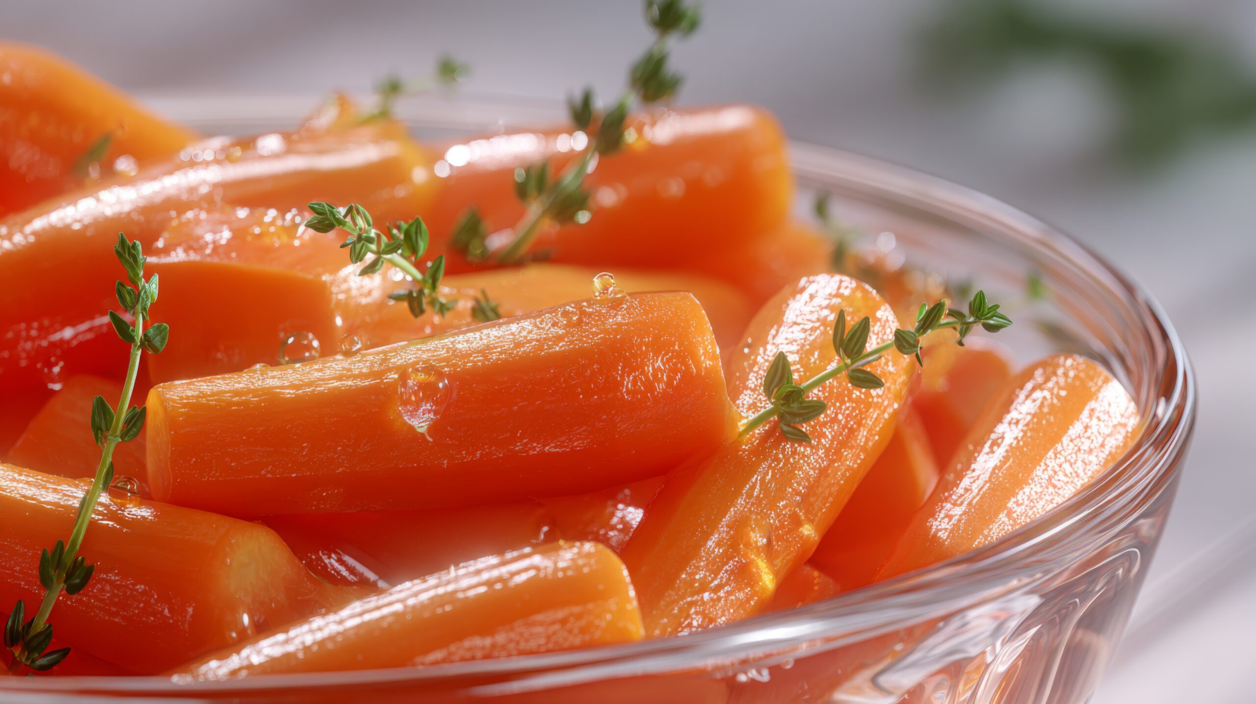 Glazed carrots