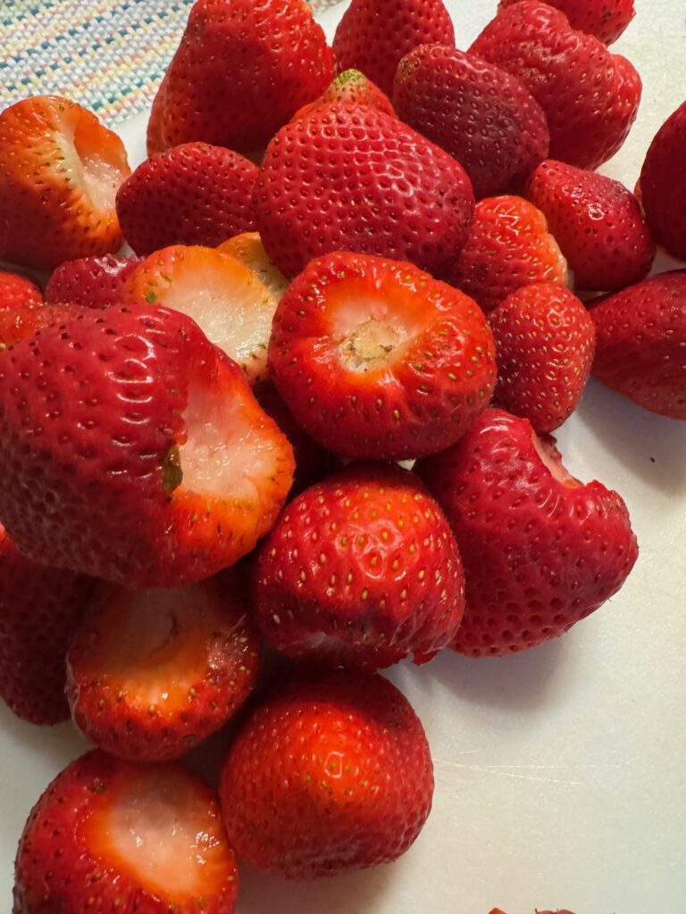 Plant City, FL capped strawberries